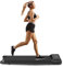 bigzzia Laufband für Zuhause Joggen - 1-10km/h Laufbänder Schreibtisch 120kg Laufgerät Elektrisch Tragbar Walking Pad mit LCD-Display + Fernbedienung