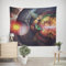 EHOMERY Wandteppichhalter Wanddecke Tumblr Geometrie Wandteppich Wanddecker Wohnzimmer Schlafzimmer Wandbehang Dekoration 100x70cm