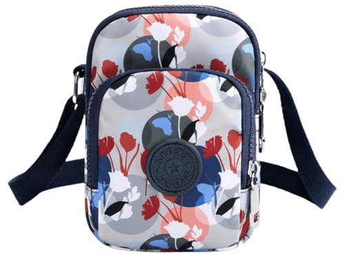 FAVORTALK Handy Umhängetasche Damen Schultertaschen Casual Messenger Crossbody Bag für College Arbeit Einkaufen Reisen Täglich,DJB01113