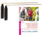 Baguettes de sourcier coudées - Fabriquées en France - Utilisation en radiesthésie, géobiologie, feng shui, Médecine symbolique. Rose et Gilles Gandy. Fabrication artisanale (baguettes+DVD Maison)