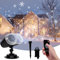 Christmas Projector Lights, Snowflake Projector Lights Christmas Decorative LED Lights, Moving Rotating Snowstorm with Remote Timer, Outdoor Waterproof for Halloween Christmas Garden Decor