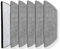 6 Pack Replacement Mop Pads Compatible with Shark AV2800ZE RV2820YE RV2820ZE AV2820S AV2820AE RV2800AE RV2800S PowerDetect Never Touch Pro Robot Vacuum,Washable Reusable Microfiber Soft Mop Pads