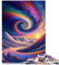 1000 Piece Jigsaw Puzzles for Adults Jigsaw rainbow spirit Educational Puzzle Family Game 10.27 in x 14.96 in gifts for friends and family