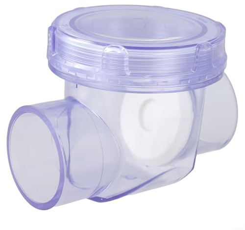EffiFish PVC-Rückschlagventil, 50 mm, Rückflussverhinderungsventil, für Entwässerungssysteme, Abwasserventil, horizontal vertikal (A)