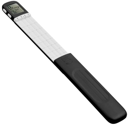 Aumotop Tragbarer Ukulele-Akkordtrainer mit um 360° Drehbarem Akkordtabellen-Bildschirm, Ideal für Ukulele-Anfänger Zum Üben, Ideal für Musikbegeisterte (Pink) (Schwarz)