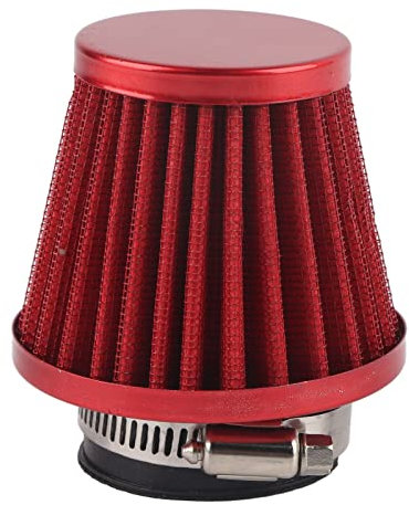 filtro aria moto adatto per Filtro aria universale moto filtro conico scooter Filtro aria Tapered Rotondo Auto Kit di induzione della presa d'aria fredda per fuoristrada ATV Quad