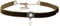 Alpenflüstern Trachten-Samt-Kropfband Helena - nostalgische Trachtenkette enganliegend, Kropfkette elastisch, Damen-Trachtenschmuck, Samtkropfband schmal grün DHK266