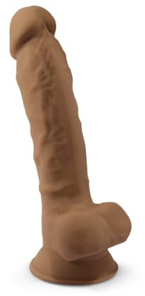 DILDO DUAL DENSITY MOD. 1-7 CARAMEL