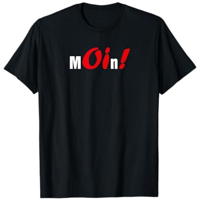 Moin Oi! Nord Punk Skinhead Funny T-Shirt