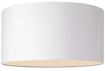 Schirm zu Pendelleuchte Crema von Sompex creme Ersatz Lampenschirm Stoff Textil hell E27 Ø50cm 30cm hoch klassich Hängelampe