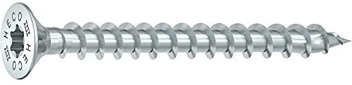 HECO 60984 5.0x120 verzinkt TOPIX-Plus Holzbauschraube Senkkopf VVG HD20