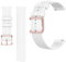 Waekethy Armband für Polar Vantage M2/Vantage M, 22mm Silikon Armbänder Sport Ersatzarmband Kompatibel mit Polar Grit X Pro/Grit X (Weiß)