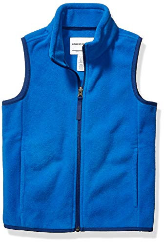 Amazon Essentials Gilet Invernale in Pile Bambini e Ragazzi, Blu, 2 Anni