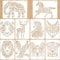 10 Stück Schablonen zum Malen, 29 * 21cm Tiermalerei Schablone, Tiere Malschablonen, Wiederverwendbare Stencil Schablonen Waschbar für Scrapbooking Fotoalbum DIY Geschenkkarten Geschenke Kinder