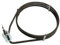 Place4parts Compatible Fan Oven Cooker Element for ZANUSSI ZBF260W, ZBQ865N, ZCM641X, ZOB343X, ZBF260X