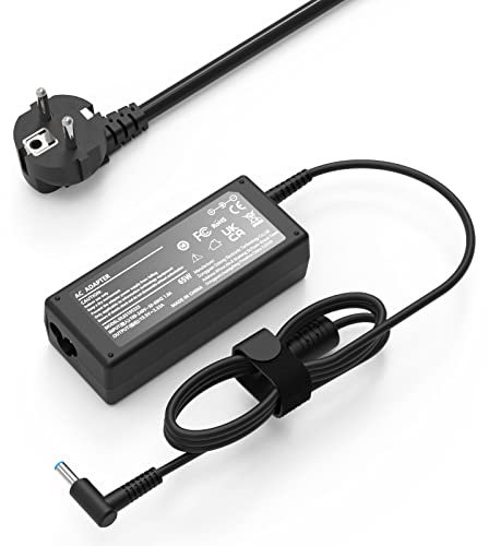 Caricatore 65W per HP Notebook, Alimentatore per Elitebook, Pavilion 11 13 15 HP 215 240 250 255 G2 HP Stream 11 13 14 AC Adattatore Caricabatterie 19,5 V3,33 A 65 W