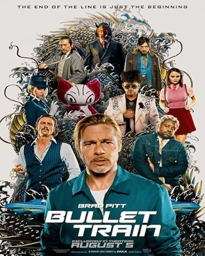 Bullet Train Poster 30 x 40 cm