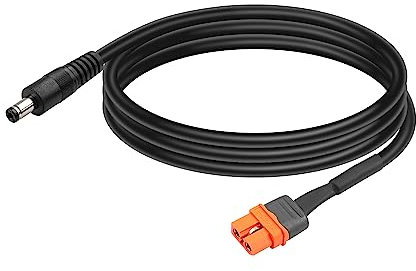 PNGKNYOCN DC 5.5x2.5mm zu XT60 Stromkabel, 1M/3FT DC 5.5mm X 2.5mm Stecker zu XT60I (2+1) mit Signal Pin Buchse Adapterkabel(XT60 to DC5525)
