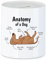 Hey!Print Dog Anatomy Hunde Anatomie Spardose Mit Hund Motiv Für Hundebesitzer Hundeliebhaber Hundemama Hundepapa