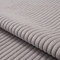 Fabreco CORDSTOFF Meterware LINKO (100 cm x 140 cm) – Superweicher Breitcord-Samt Stoff Meterware für Sofa & Stühle – Polsterstoff für Möbelstoff – Möbelstoffe, Dekostoff & Stoffe DIY (Hellgrau 86)
