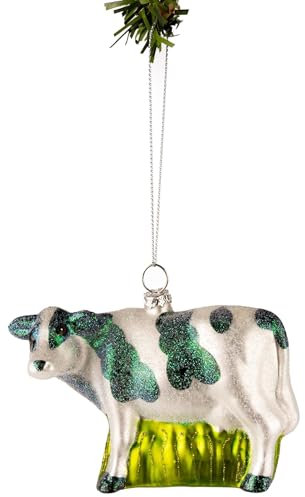 Nordic Light Weihnachtskugel Kuh 12 cm