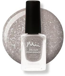 Mii Colour Confidence Quick Dry Nail Polish | Long Lasting Nail Polish & Fast Drying Nail Polish | Nail Strengthening Polish with Nourishing Formula | 14ml Nail Paint | Perfectly Polished, Medium Nude