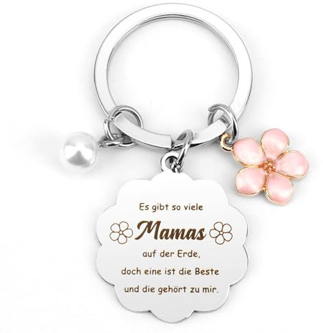 Kiopdse Geschenke für Mama,Mama Geschenk Weihnachten,Geburtstagsgeschenk für Mama,Geschenke für Mütter,Schlüsselanhänger Mama,Muttertagsgeschenke für Mama Personalisiert,Geschenk Mama,Geschenke Mama