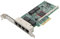 PCIe X4 Gigabit Netzwerkkarte, Quad Port Gigabit Ethernet Netzwerkkarte mit LED Anzeige, Unterstützt Vollduplex und Remote Wake Up