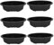 Pots de Entrenamiento de Bonsai, 6 PCS Bonsai Entrenamiento macetas 15x11x3.5 en jardinería Oval