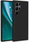 Etteri Cover per Samsung S24 Ultra Silicone Nero Opaco 6,8– Compatibile con Accessori Magnetici – Custodia con Protezione per la Fotocamera – Antigraffio Antiurto - Protezione Perfetta per Smartphone