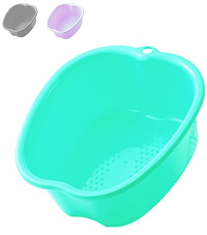 AXLOFO® Grande Bassine Plastique - Spa Bain de Pied Bassin, Baignoire de Soins Des Pieds pour Pédicures/Détox/Massage pour Relaxant, Grand Bol 37cm/14,5 (lv)