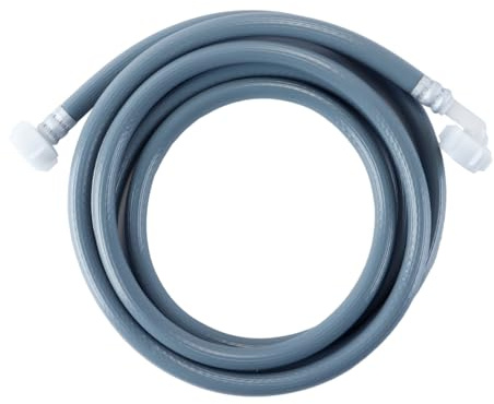 Ausi Manguera universal para lavadora de 3 metros, entrada de agua fría, manguera de 3/4 para lavavajillas.