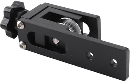 Jiawu Tensor de Correa para Ender 3 CR-10 2020 2040, Tensor de Enderezamiento de Cinturón de Ejes X Y, Pieza de Actualización del de Enderezamiento de Correa Síncrona Ajustable de Acero SPCC, Mano