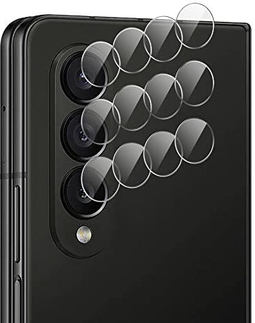GIOPUEY [Ultra Thin] 4 Pack Camera Lens Protector Compatible with Samsung Galaxy Z Fold 4, HD Tempered Glass Camera Protector for Samsung Galaxy Z Fold 4