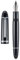 Jinhao X159 Black Acrylic Fountain Pen, Iridium #8 Fine Nib Calligraphy Writing Pen