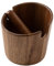 Baoblaze Coffee Knock Box Espresso Grounds Bin Wooden Coffee Machine Waste Bin with Removable Knock Bar Mini Coffee Grind Bin for Coffee Making Accessories
