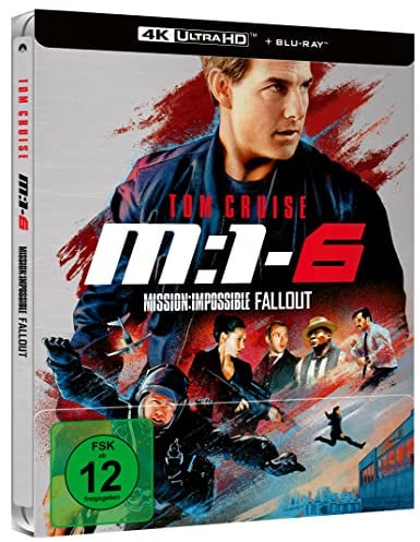 Mission: Impossible - Fallout - Limited Steelbook [4K Ultra HD] + [2 Blu-rays]