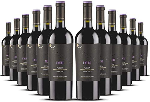 Vigneti del Salento I Muri Primitivo Puglia IGP trocken (12 x 0.75 l)