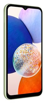 Samsung Galaxy A14 5G Awesome Lime 6,6 64 Go 5G Smartphone débloqué et sans SIM (Reconditionné)