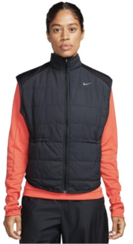 Nike Women's W Nk Swift Tf Fill Vest Jacket, Black, XL
