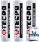 TECPO 3x Universal Mehrzweckfett EP2 400g Kartusche Schmierfett, Lithiumfett, Universalfett, KFZ-Schmierung, wasserbeständig, KP2K-30 Lithium Fett