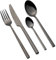 FLORINA Juego de Cubiertos de Acero Inoxidable I 24 Piezas para 6 Personas I Cubertería RITZ I Set de Cubiertos - Tenedor, Cuchillo, Cuchara de Mesa, Cucharilla de Té I Apto para Lavavajillas