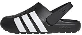 adidas Mixte ADILETTE 2.0 CLOG, Core Black/Cloud White/Core Black, 40.5 EU