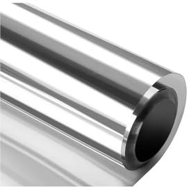 tönungsfolie Auto 1 Rolle 300 cm * 50 cm Silberne Autofensterfolien Tönungsfolie 35% 50% Fenstertönungsfolie Glasaufkleber Sonnenschutzfolie scheibentönungsfolie(35 Percent)