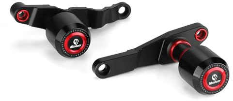 Modeer Motorrad Sturzpads Kompatibel mit H.onda CB650R /E-clutch 2024 2025 CBR650R /E-clutch 2024 2025 Antikollision Rahmen Slider Sturzschutz cb 650 r cbr 650r zubehör (rot)