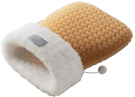 Generico Sac de Couchage pour Chats,Nids Doux Semi-Fermés Pour Animaux De Compagnie | Sac De Couchage Hiver Chats | Pour Intérieur Maison Voyage Voiture Camping Jeu Repos