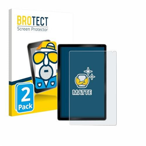 BROTECT Schutzfolie für Yicty C108 10.1 | 2 Stück Entspiegelnder Displayschutz Made in Germany Matte Displayschutz-Folie Anti-Reflex Anti-Fingerprint Einfache Montage