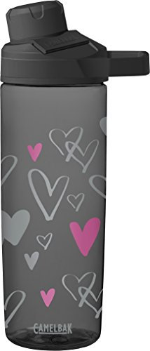 CAMELBAK Cambelbak Kid's Sketched Hearts Chute Mag 0.6L bottle water bottle, 600ml