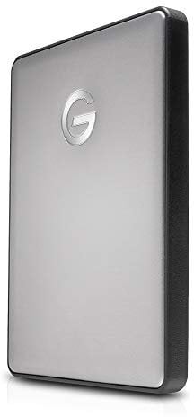 G-Technology G-Drive Mobile USB-C - Disco Duro Portátil, 1 TB, Gris Espacial
