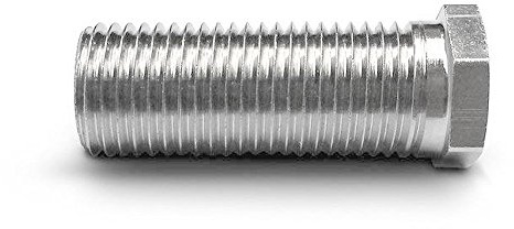 Keenberk - Metrische Hohlschraube für Siebkorbventile - universelle Passform für Ventilabläufe mit 1,5 und 3,5 Zoll - M12 x 1,5 mm (35 mm)